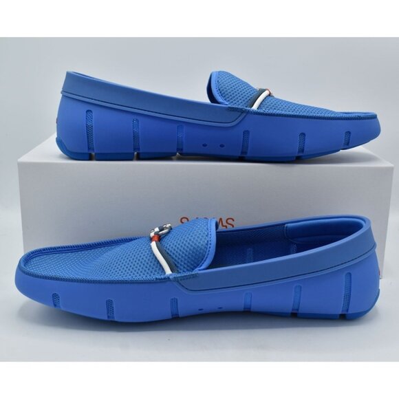 SWIMS Mens Size 15 Riva Sail Blue Slip On Waterproof Shoes Loafers main image 8